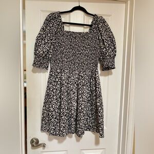 Black and white dress